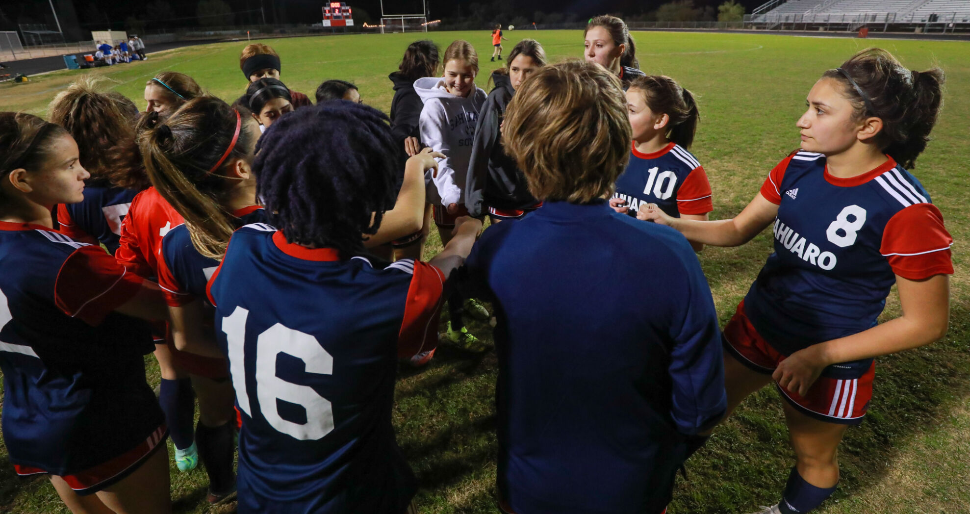 Sahuarita at Sahuaro high school girl's soccer